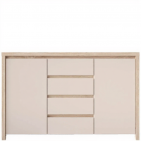 КАСПІАН Дуб сонома / Квшемір ШАФКА KOM 2D4S 