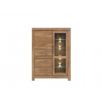 ГЕРМАН Вітрина REG1W1D2S/16/12 з підсвіткою