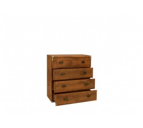 МОНТАНА (дуб шуттер) Комод JKOM 4S 80 