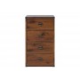 МОНТАНА (дуб шуттер) Комод JKOM 4S 50 