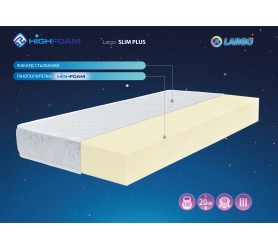 Матрац ортопедичний Largo Slim Plus / Ларго Слім Плюс
