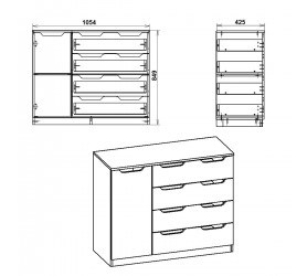 КОМОД 4+1М