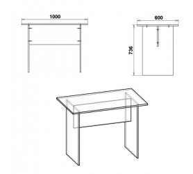 Стіл Письмовий МО-1