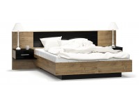 ФИЕСТА Кровать + две прикроватные тумбы