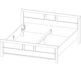 ОРЕГОН КРОВАТЬ 160