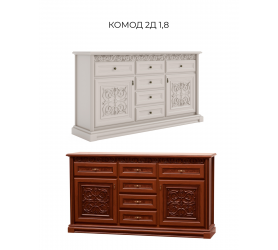 ЛАЦІО Комод 2Д 1.8