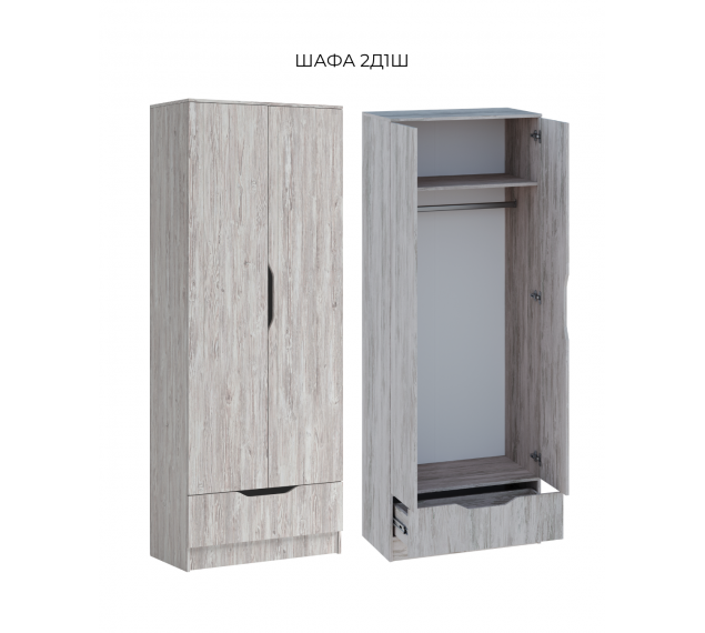 ЛОКІ Шафа 2Д 1Ш