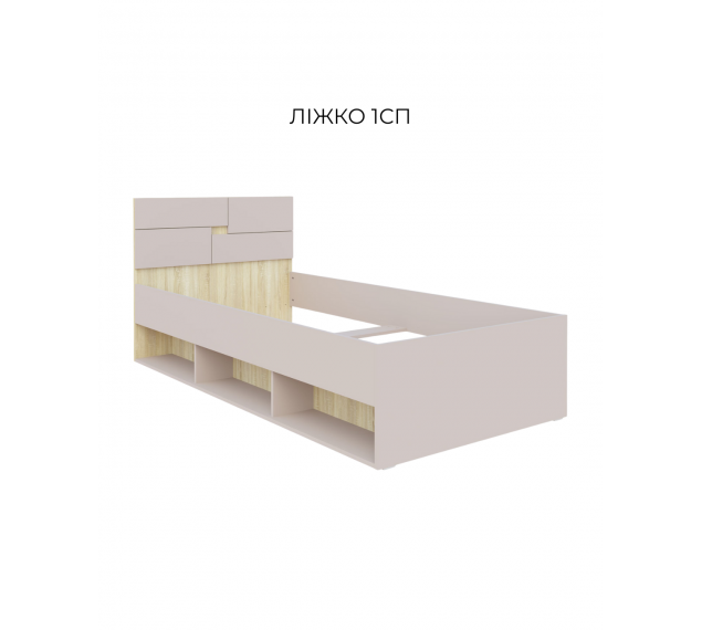 МАРІО Ліжко 1 сп з каркасом СМ