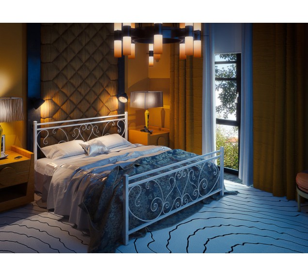 Металлическая Кровать Монстера