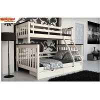 Ліжко  Двоярусне  Скандинавія без шухляд