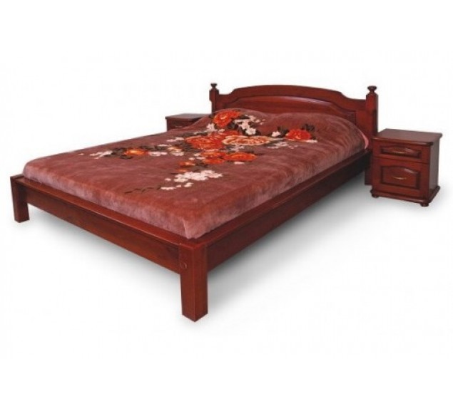 ГЛОРИЯ М без шаров Деревянная кровать